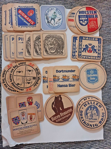 Alte bierdeckel stück - 26,