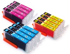 Druckerpatronen Farb-Set für CANON PGI-570 CLI-571 XL MG5700 5750 5752 TS5050