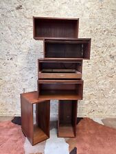 TRUE VINTAGE combifon Pawerphon Teak Wandschrank 60er Regalsystem Phonomöbel