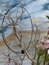 Anhänger Schmuck Pierre Lang Kugel Perle Schwarz + Kristall es funkelt w. NEU