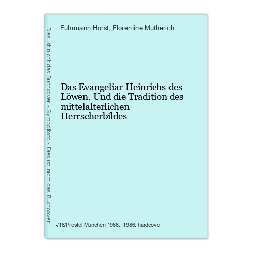 Das evangeliar heinrichs des - heinrichs,