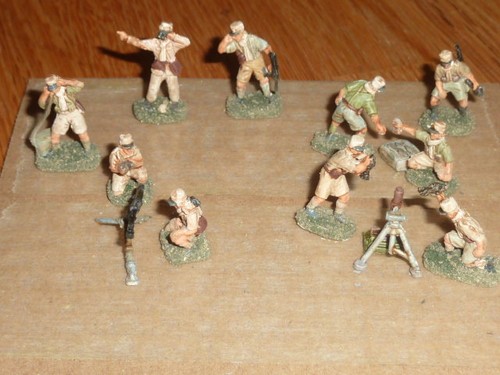 Französisches mörser team - mörser,