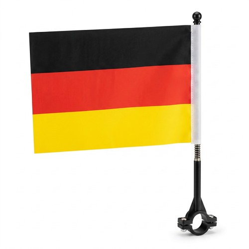 Set deutschland fahrradflagge - deutschland,