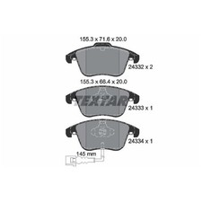 Satz Bremsbeläge Bremsklötze