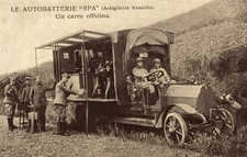 WW1 WWI - SPA Cars, Ansaldo