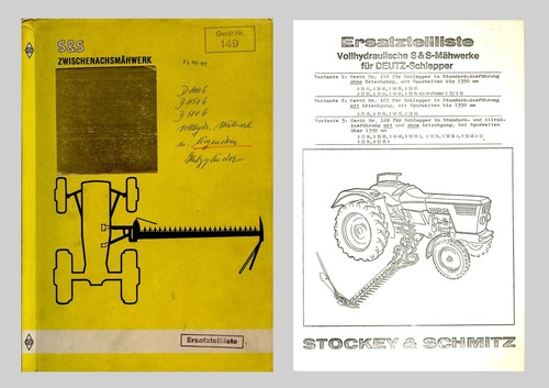 Stockey und schmitz mähwerk - und,