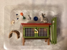 Schleich Farm World 42420 Kaninchen Stall Hasen Stall Spielset komplett OVP