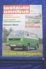 Lastauto Omnibus 6 /79 (Y) VW