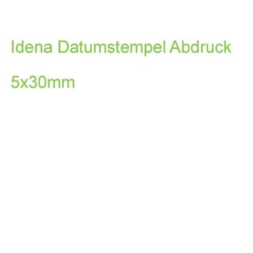 Idena datumsstempel 5x30mm - idena,
