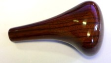 SCHALTKNAUF  ECHT ZEBRANO HOLZ