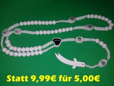 Zülfikar Alevitische Holzkette Islam Hz.Ali Weiss