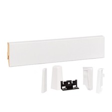 Sockelleiste Weiß MDF MEGA
