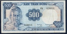 Vietnam Der Süd - 500 Dong