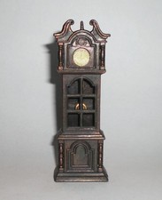 Standuhr (2) Zinc-Alloy Anspitzer Bleistiftspitzer Metall Vintage!