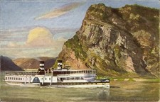 Ak Sankt Goarshausen am Rhein