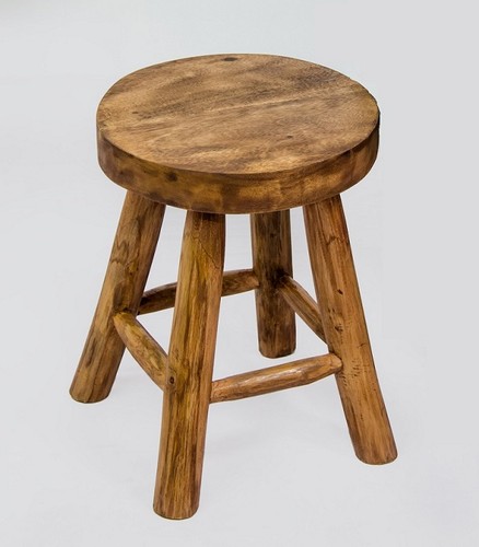 Hocker sitzhocker massivholz - hocker,