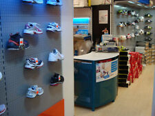 Geschäftsausstattung Regalsystem RUPPEL Design +Verkaufstisch+Zubehör bis ca.25m