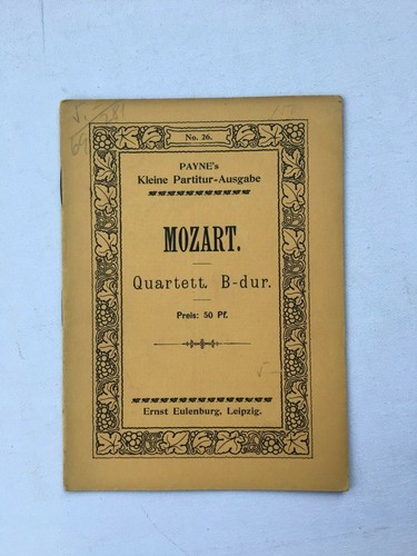 Noten mozart quartett - noten.,