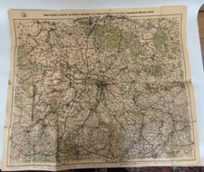 Stadtplan Landkarte Eduard Gaebler Automobil Radfahrer Leipzig Halle Torgau