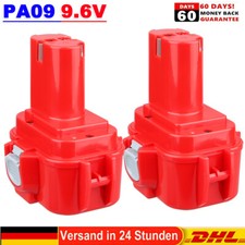 1-2x Akku für Makita 9.6V
