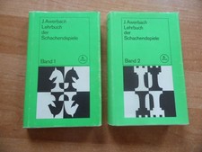 Lehrbuch der Schachendspiele von Awerbach Band 1 + 2 mit SU 5.  Auflage 1981