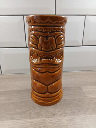 Tiki becher vase keramik - tiki,