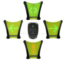 Maclean MCE420:  Sicherheitsweste LED, Blinker für Scooter/ Roller/ Fahrrad, NEU