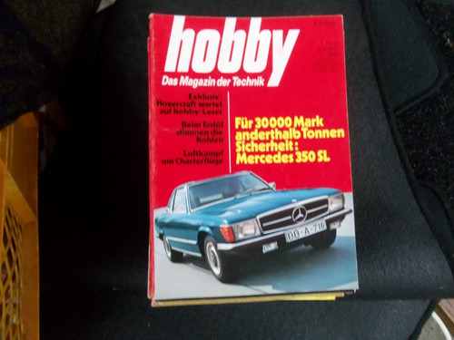Hobby april 1971 mercedes - hobby,