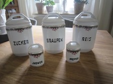 5 antike Gewürzdosen