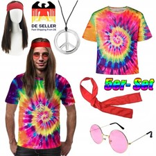 Kostüm Herren Disco Hippie