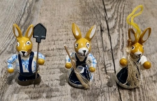 Osterhasen baumanhänger holz - baumanhänger,