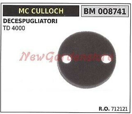 Luftfilter culloch - luftfilter,