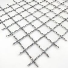 Stahl Verzinkt Wellengitter - MW 40mm x 40mm - 4mm dick - Individuelle Maße