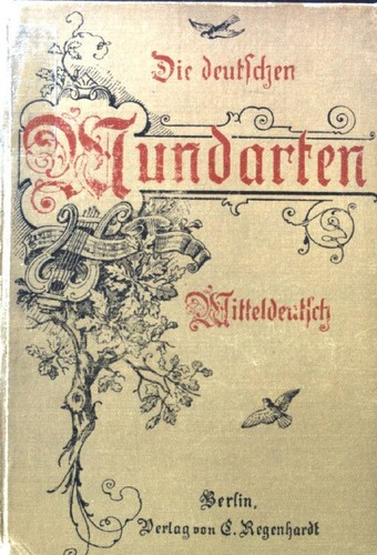 Die deutschen mundarten - die,