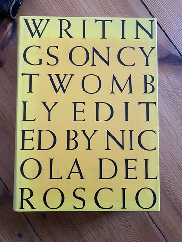 Writings twombly - on,