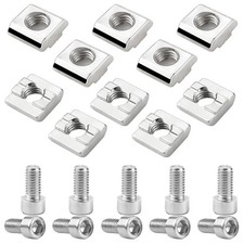 10 Stück Nutensteine M8 Set