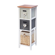 Holzregal Schubladenkommode