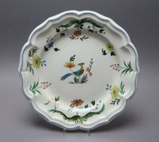 Gien Porzellan Oiseaux de paradis Paradisvogel Teller Platte ca 30,4 cm Ø