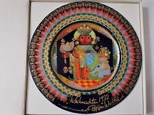 1972 Rosenthal Weihnachtsteller "Heilige 3 Könige Caspar" Björn Wiinblad