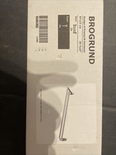 IKEA BROGRUND Handtuchstange, Edelstahl, 67 cm NEU