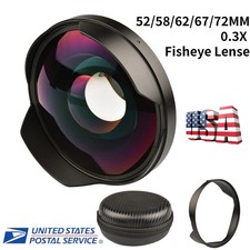 52/58/62/67/72MM 0.3X Ultra