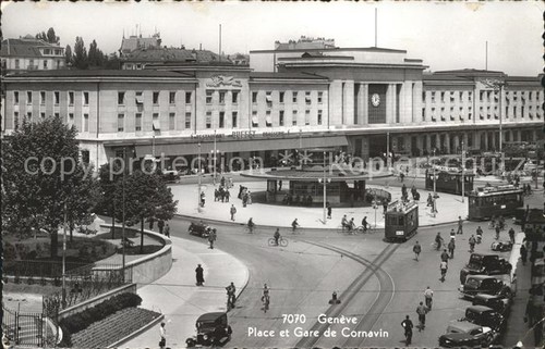 Strassenbahn geneve place - geneve,