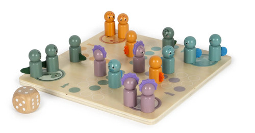 Ludo dino spielbrett 16 - ludo, 1