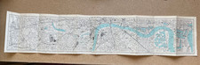 Vintage Straßenplan Stadtplan