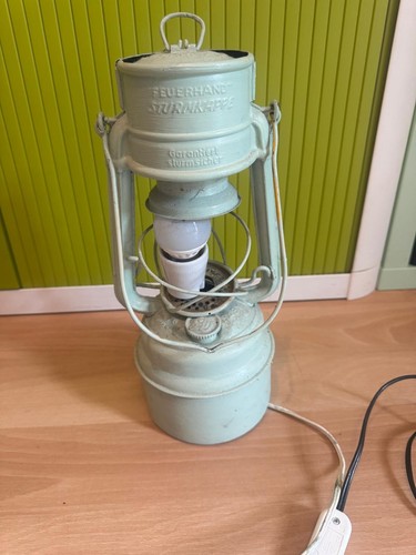 Feuerhand lampe mintgrün - lampe,
