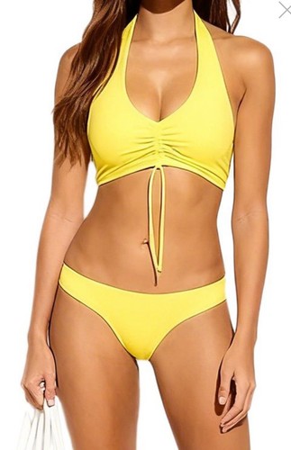Modischer bikini gelb - modischer, neu