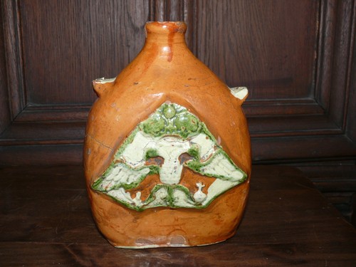 Antike pilgerflasche - pilgerflasche, /