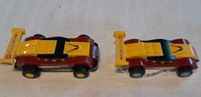 2 LEGO Racers Cars - Lego Racer Mini Evtl. Mc Donalds Gelb Braun - Lego Autos