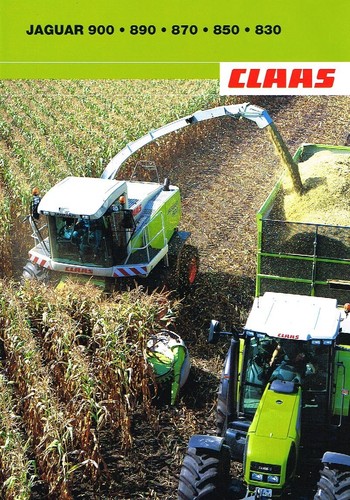 Claas jaguar 900 890 - 890, 870