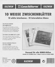 LEUCHTTURM 10 NUMIS ZWL WEISSE